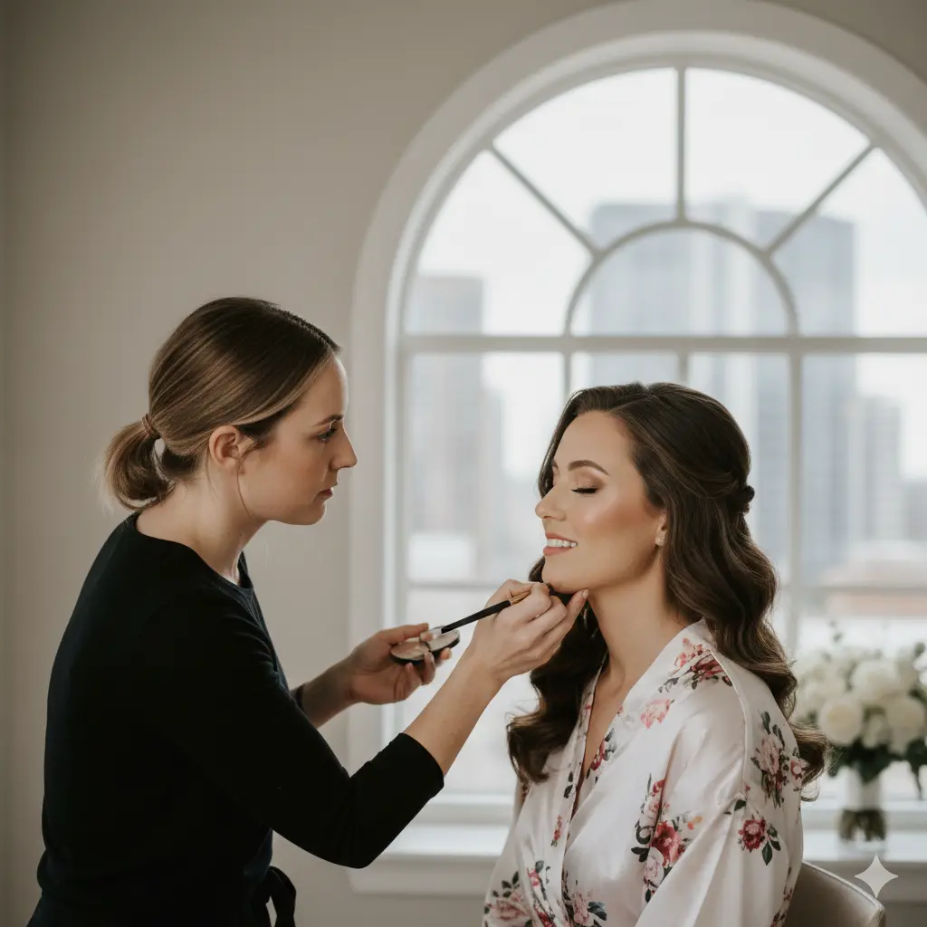 Portrait of [Nome MUA] looking at camera